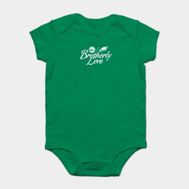 Brotherly Love Baby Bodysuit by phillydrinkers